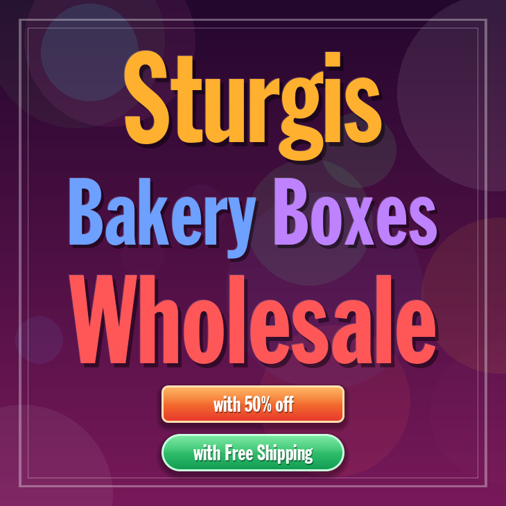 Sturgis bakery boxes