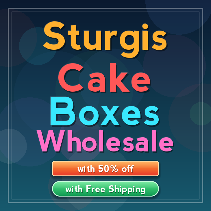 Sturgis cake boxes