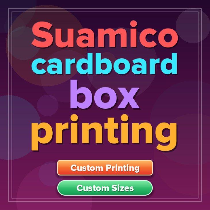 Suamico cardboard box printing