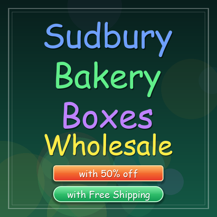 Sudbury bakery boxes