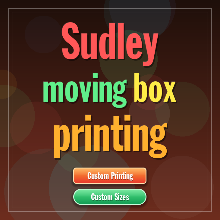 Sudley moving box printing
