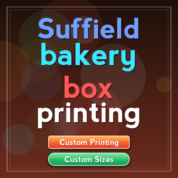 Suffield bakery box printing