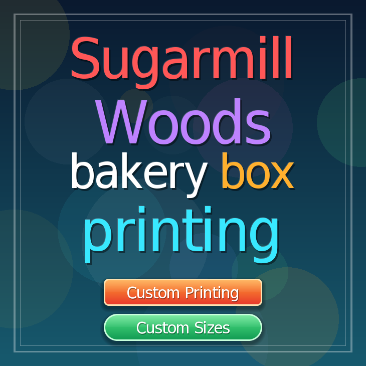 Sugarmill Woods bakery box printing