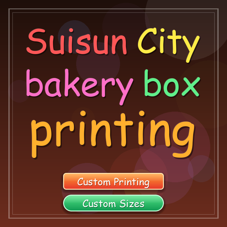 Suisun City bakery box printing