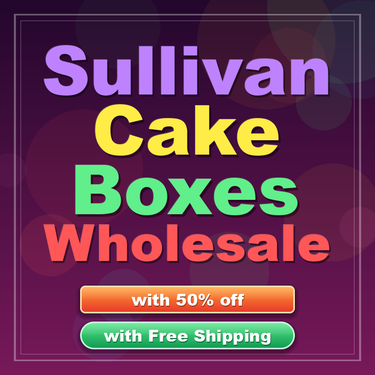 Sullivan cake boxes