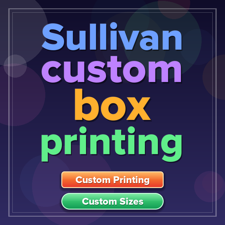 Sullivan custom box printing