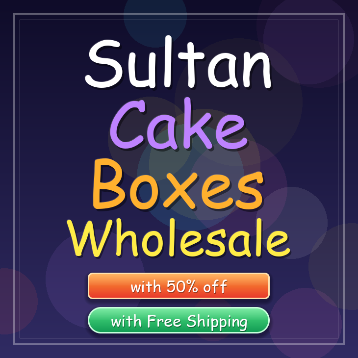 Sultan cake boxes