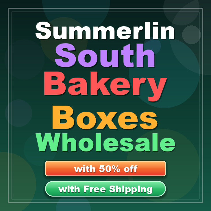 Summerlin South bakery boxes