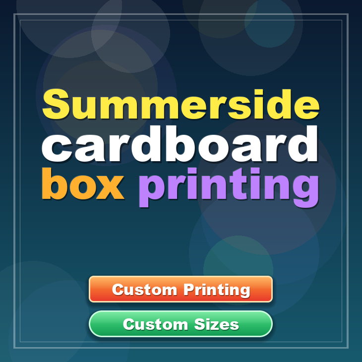 Summerside cardboard box printing