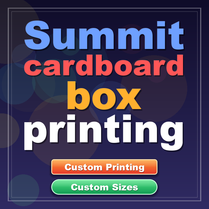 Summit cardboard box printing