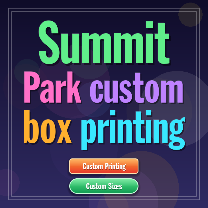 Summit Park custom box printing