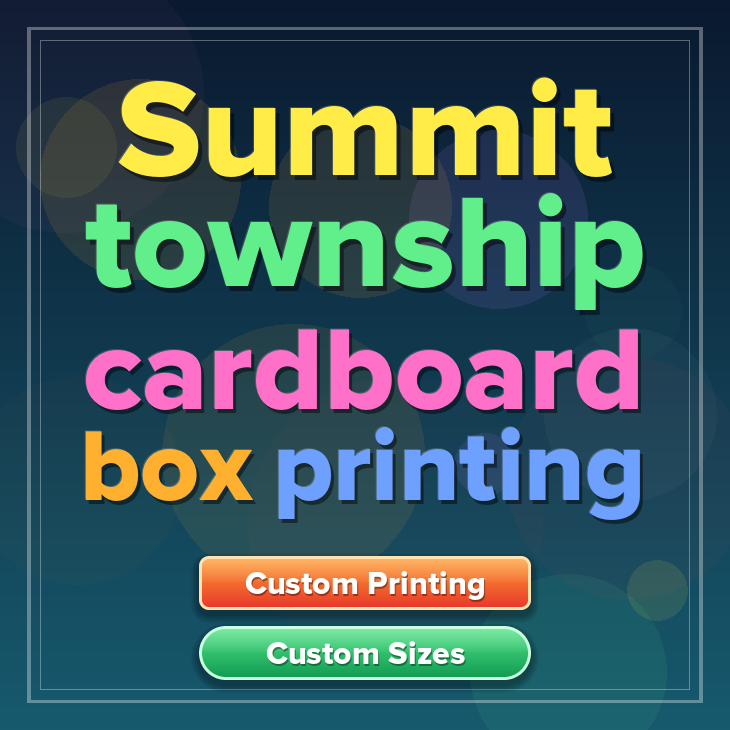 Summit township cardboard box printing