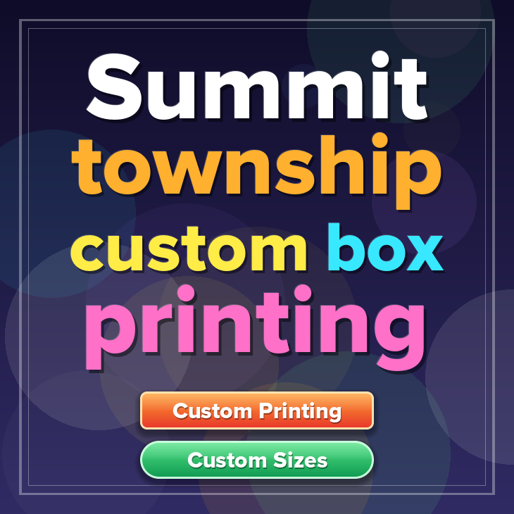 Summit township custom box printing