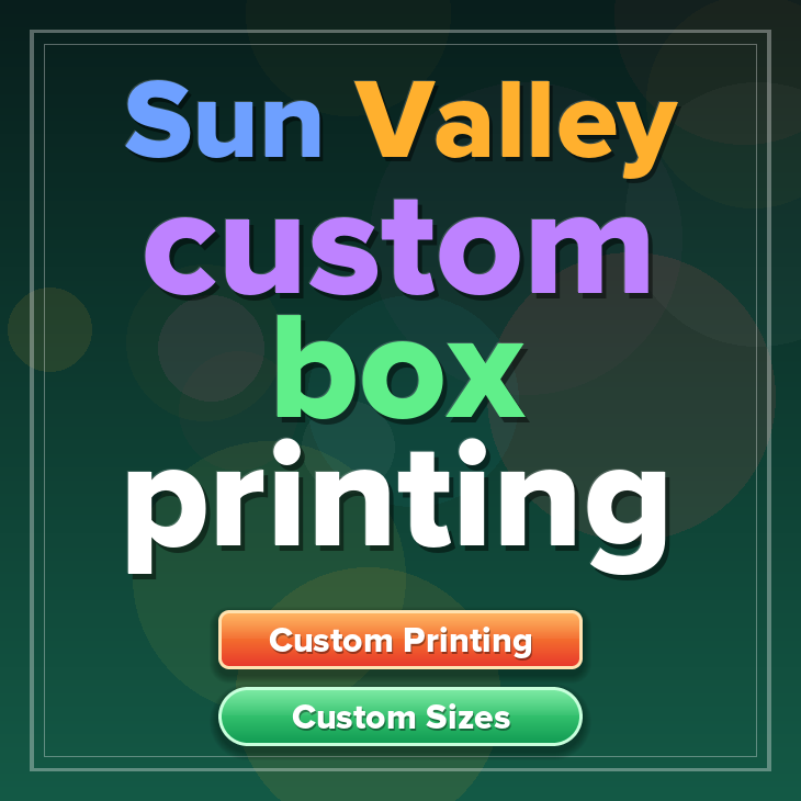 Sun Valley custom box printing