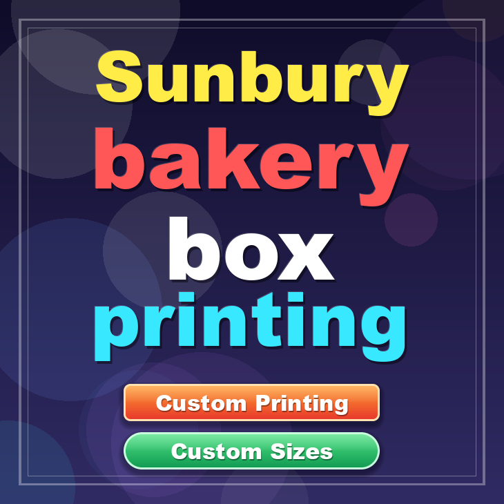 Sunbury bakery box printing