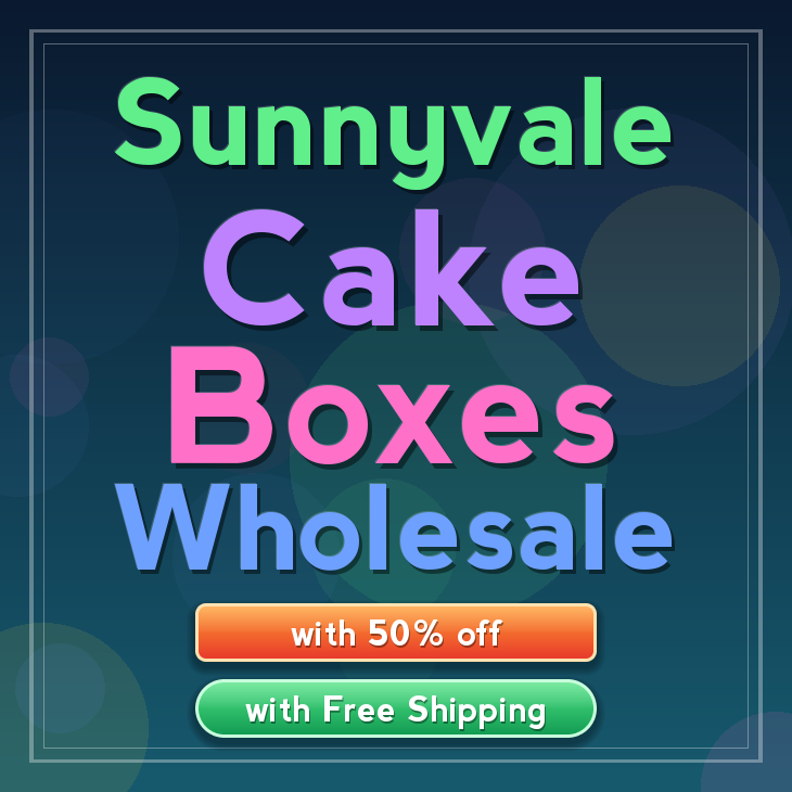 Sunnyvale cake boxes