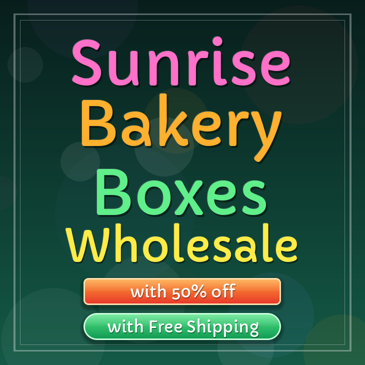Sunrise bakery boxes