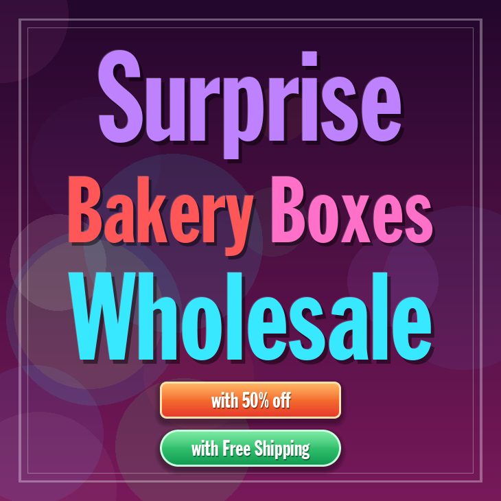 Surprise bakery boxes