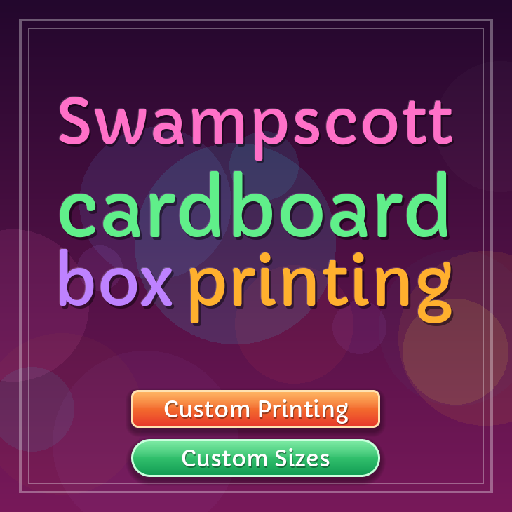 Swampscott cardboard box printing