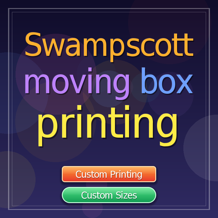 Swampscott moving box printing