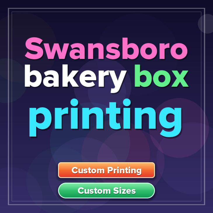 Swansboro bakery box printing