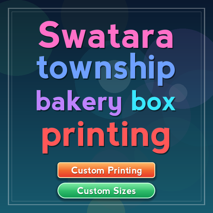 Swatara Township bakery box printing