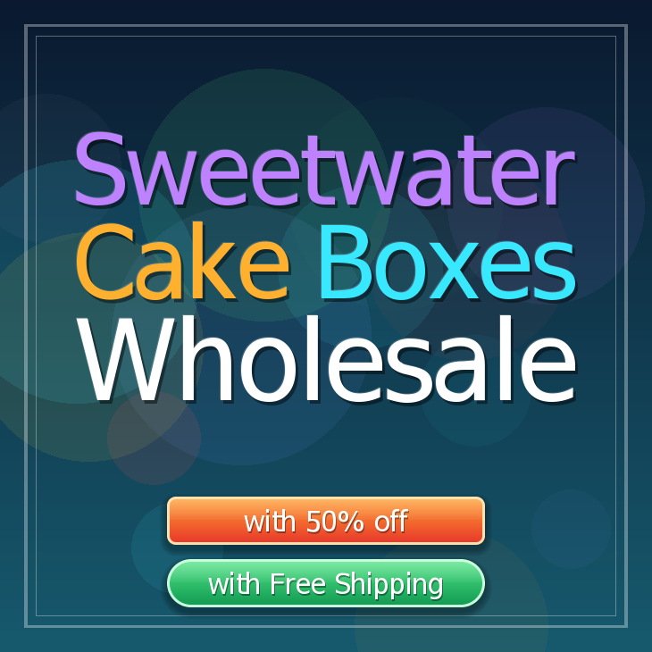 Sweetwater cake boxes