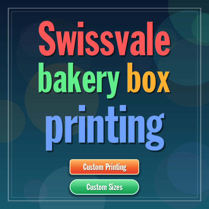 Swissvale bakery box printing
