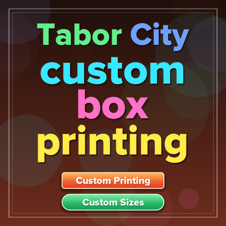 Tabor City custom box printing