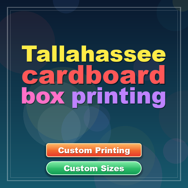 Tallahassee cardboard box printing
