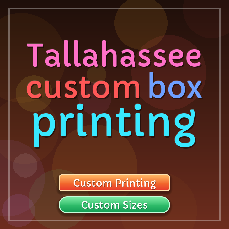Tallahassee custom box printing