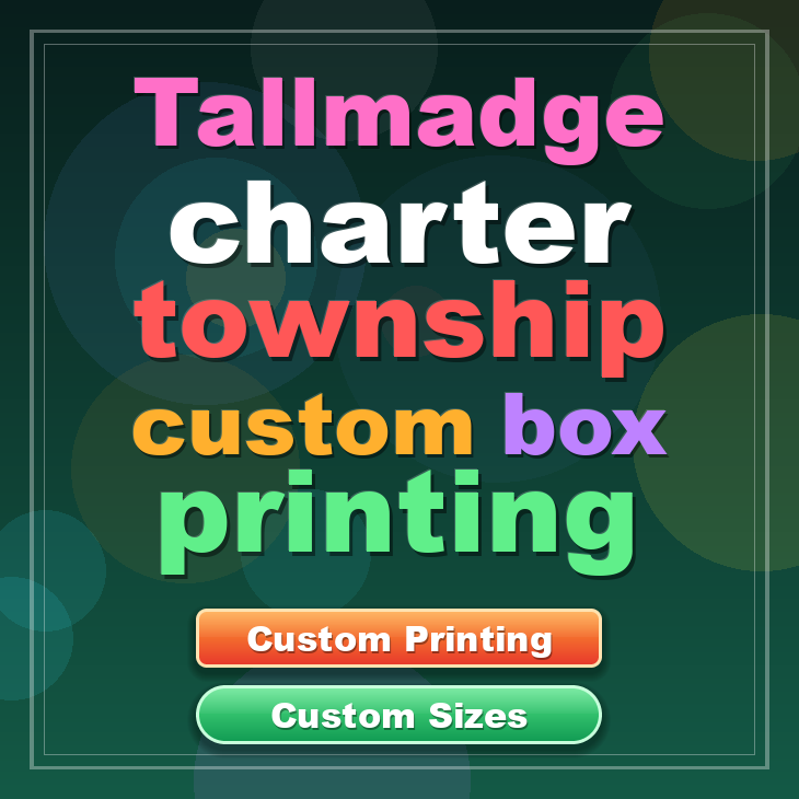 Tallmadge charter township custom box printing