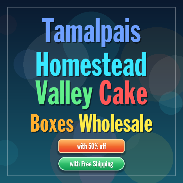 Tamalpais Homestead Valley cake boxes