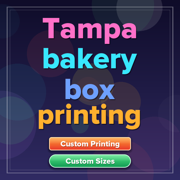 Tampa bakery box printing