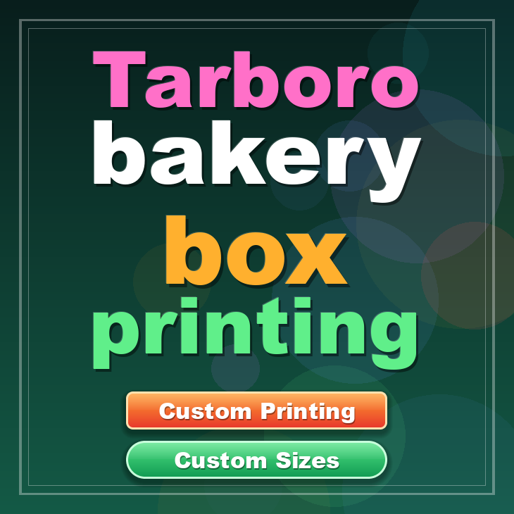 Tarboro bakery box printing