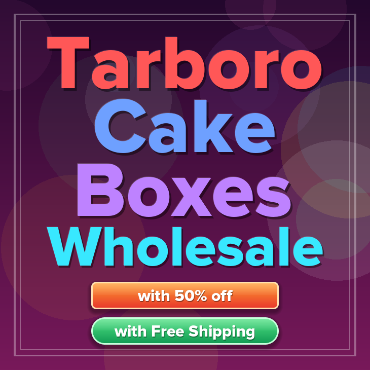 Tarboro cake boxes