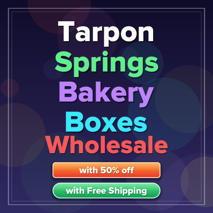 Tarpon Springs bakery boxes