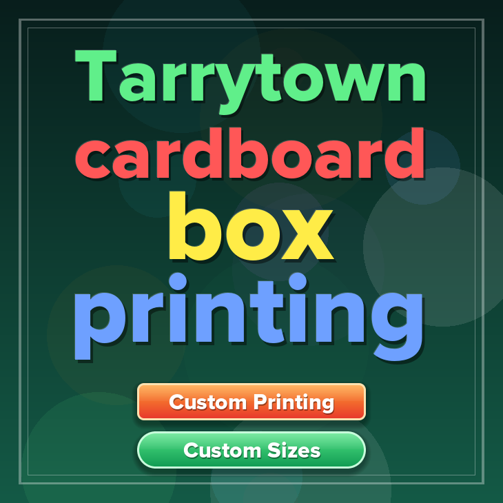 Tarrytown cardboard box printing