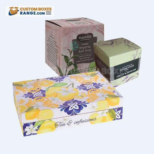 custom printed tea packaging boxes