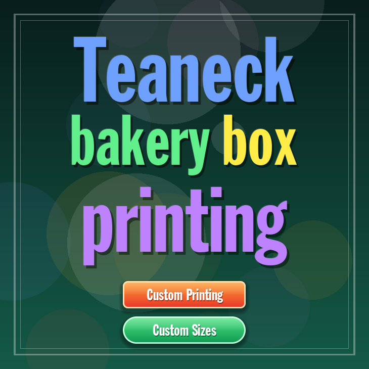 Teaneck bakery box printing