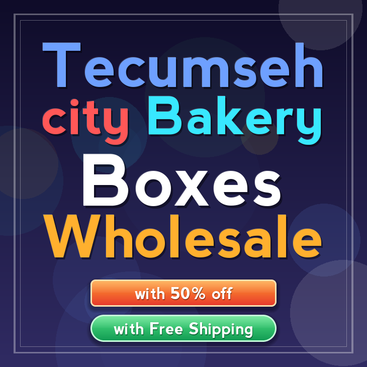 Tecumseh City bakery boxes