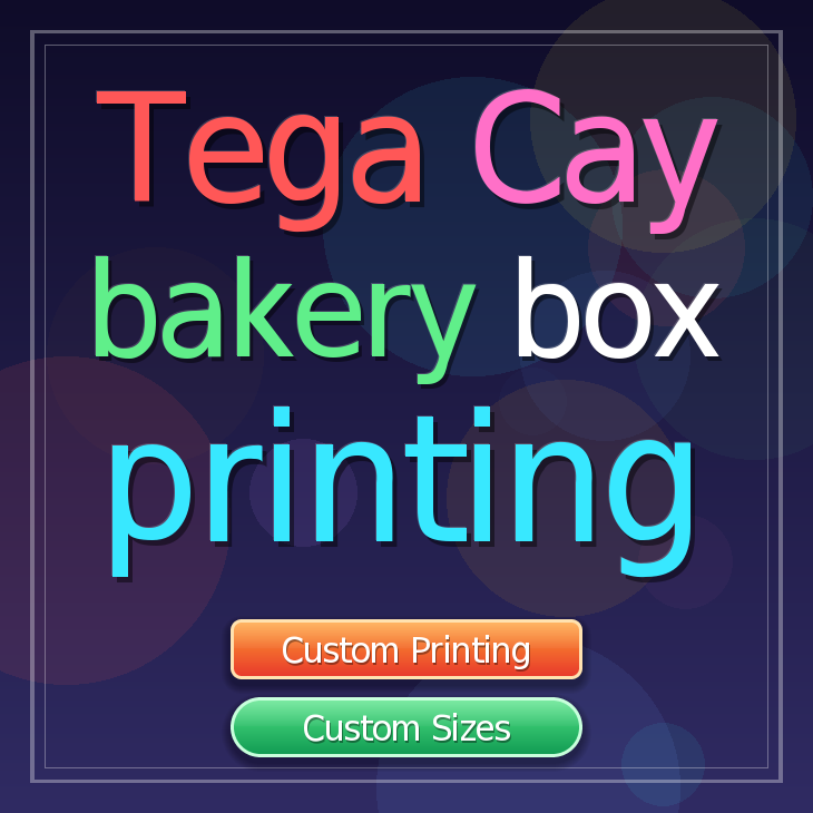 Tega Cay bakery box printing