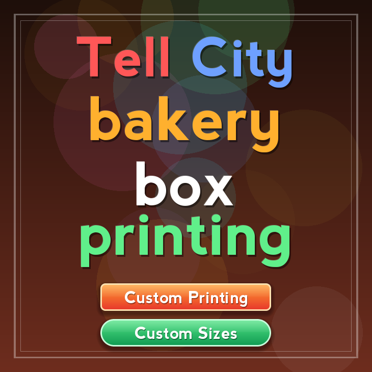 Tell City bakery box printing