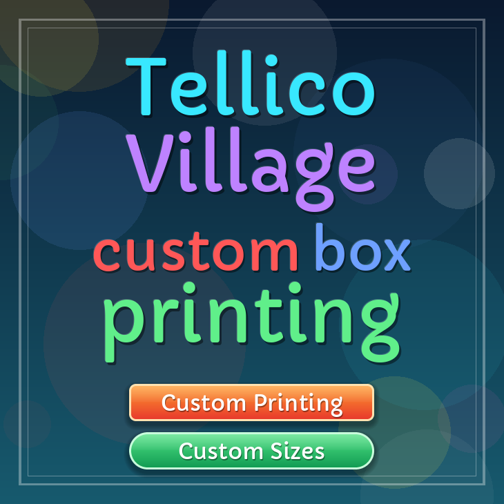 Tellico Village custom box printing