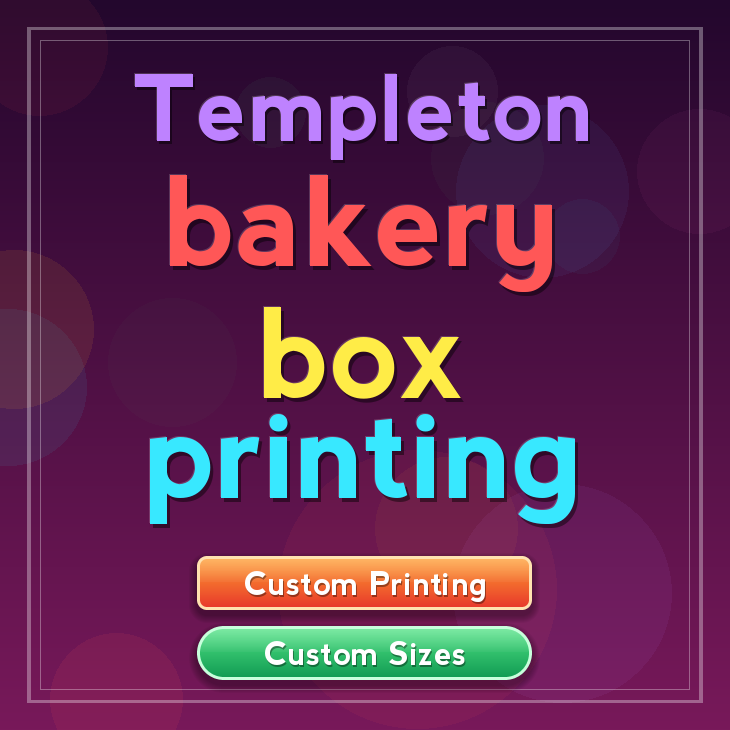 Templeton bakery box printing