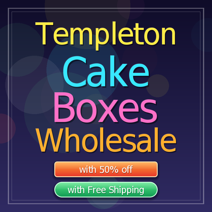 Templeton cake boxes