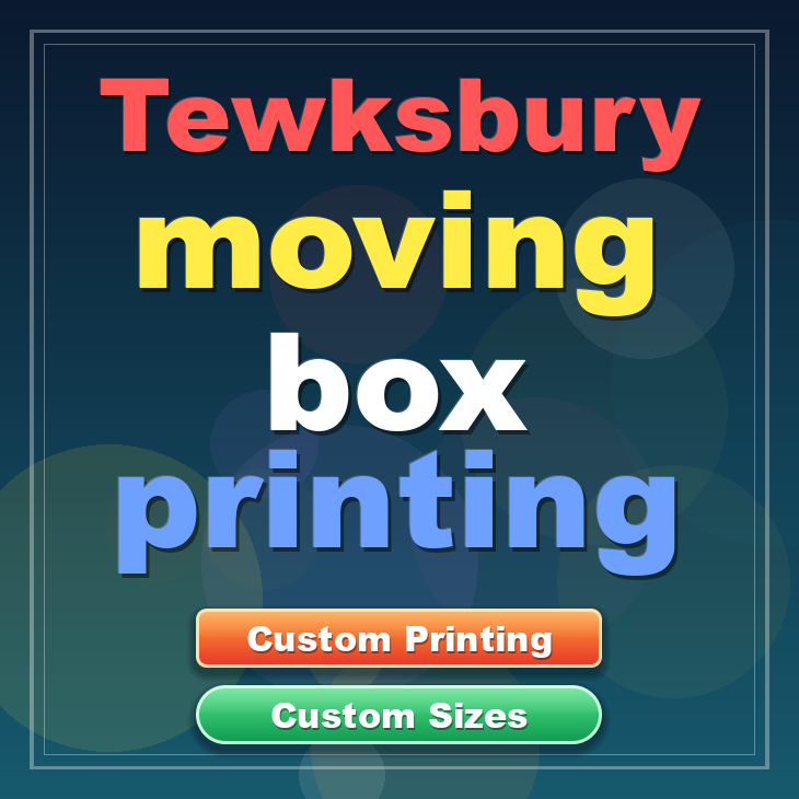 Tewksbury moving box printing
