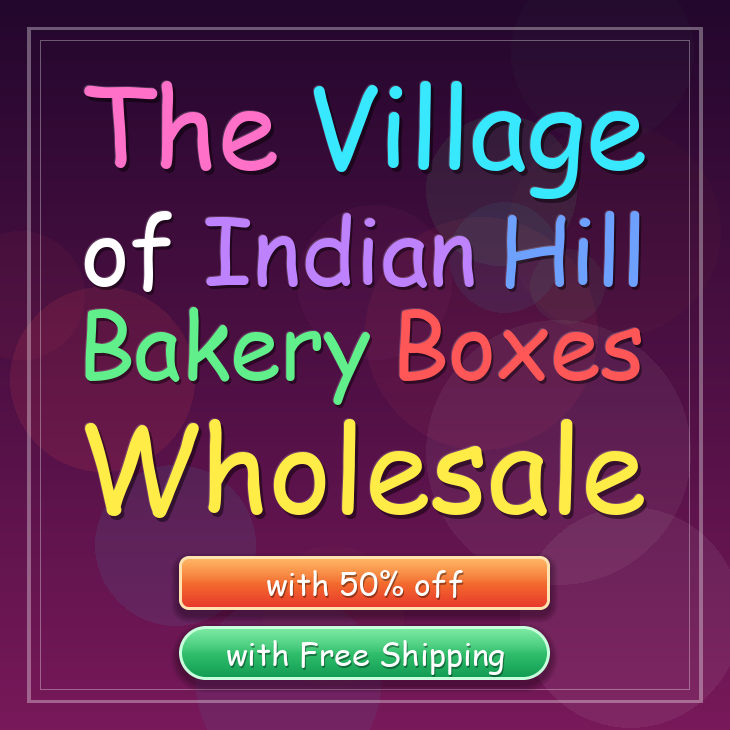 The Village Of Indian Hill bakery boxes