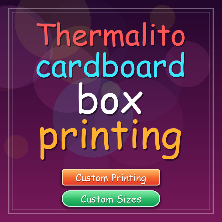 Thermalito cardboard box printing