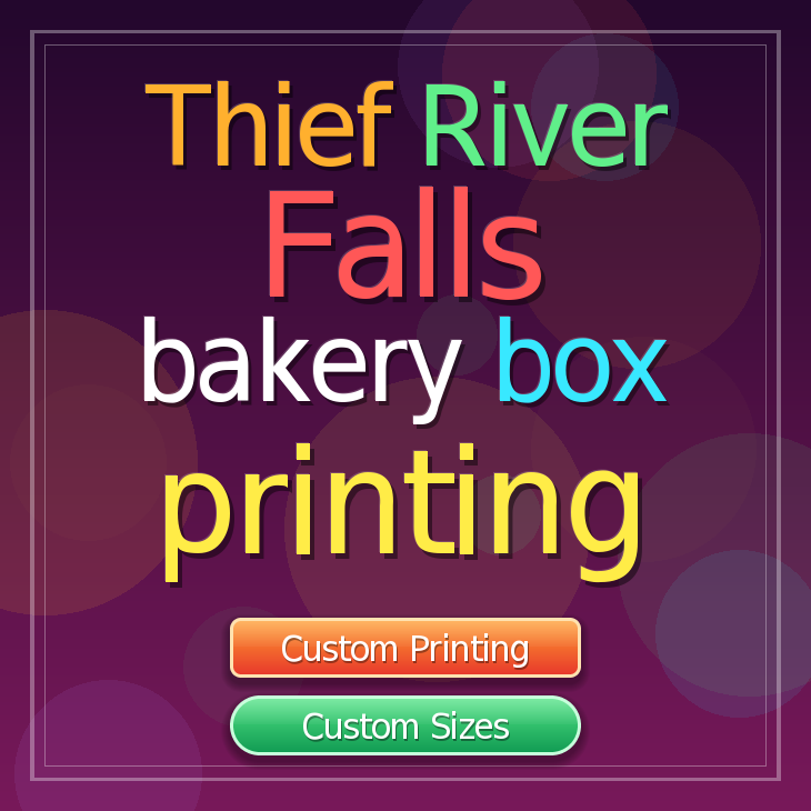 Thief River Falls bakery box printing